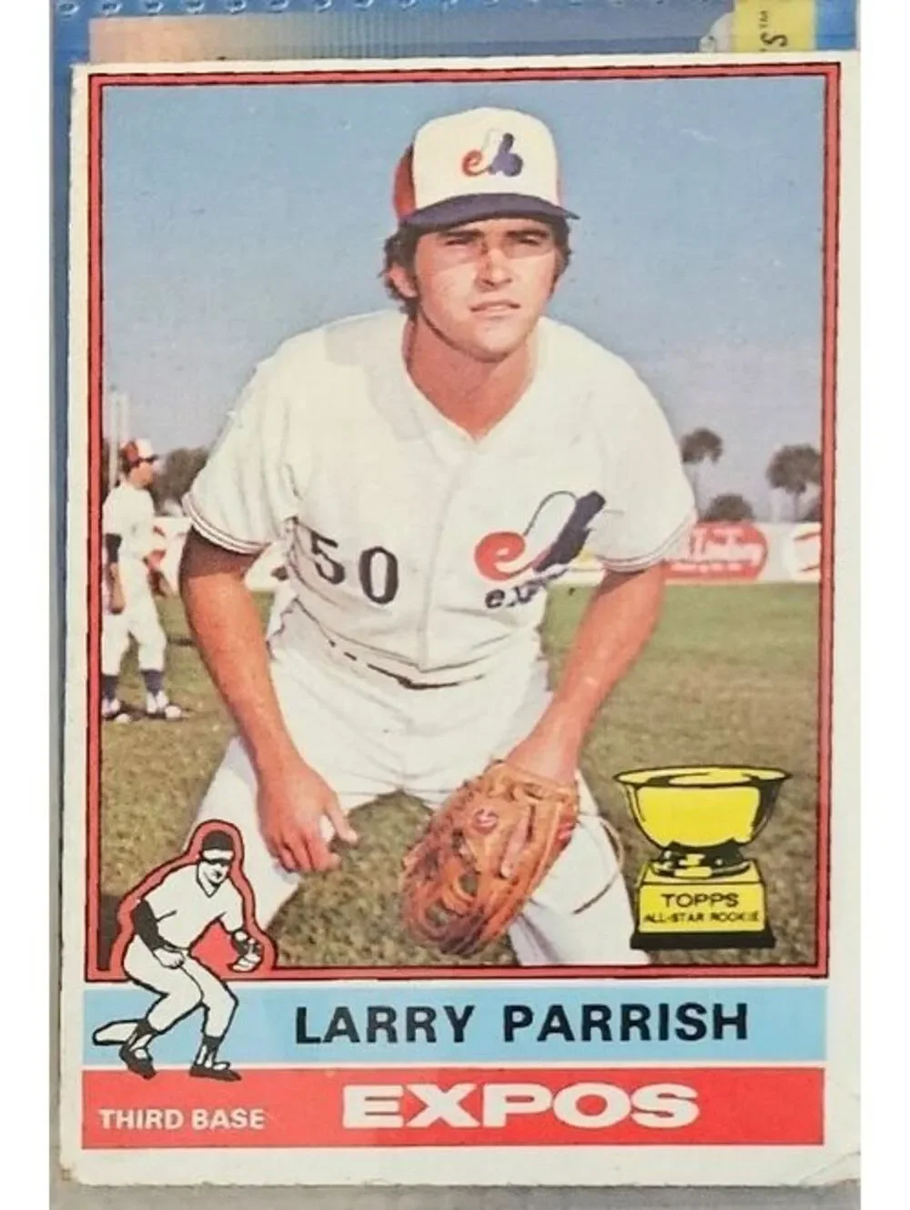 1976 Topps - MONTREAL EXPOS LARRY PARRISH ROOKIE CARD #141